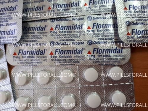 Dormicum generic Midazolam by Galenika labs 15 mg x 90 Delivery US to US